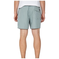Volcom Lido Solid Trunk 16 Elasticated Boardshorts in Abyss
