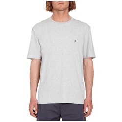 Volcom Stone Blanks Short Sleeve T-Shirt in Heather Grey for men