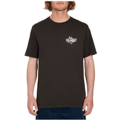 Volcom V Entertainment LP Short Sleeve T-Shirt in Rinsed Black