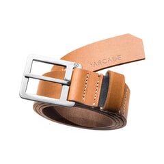 Arcade Padre Leather Belt in Tan
