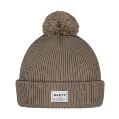 Barts Arkade Bobble Hat in Taupe