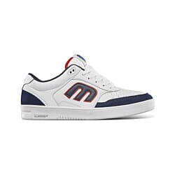 Etnies The Aurelien Michelin Roots Trainers in White/Navy/Red