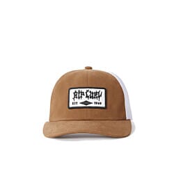 Rip Curl Quality Products Curved Peak Cap in Mocha
