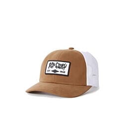 Rip Curl Quality Products Curved Peak Cap in Mocha