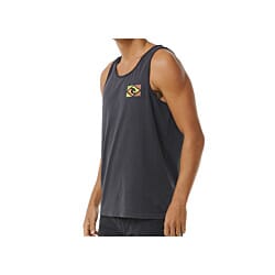 Rip Curl Traditions Sleeveless T-Shirt in Washed Black