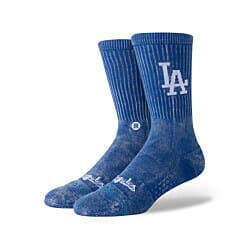 Stance Fade Los Angeles Dodgers MLB Crew Socks in Blue