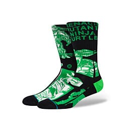 Stance TMNT Teenage Mutant Ninja Turtles Crew Socks in Black