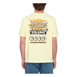 Volcom Strange Relics Short Sleeve T-Shirt in Aura Yellow