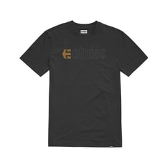 Etnies Ecorp Short Sleeve T-Shirt in Black/Gum