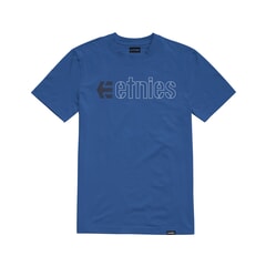 Etnies Ecorp Short Sleeve T-Shirt in Blue/White/Navy 