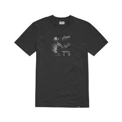 Etnies Icon Print Short Sleeve T-Shirt in Black Acid