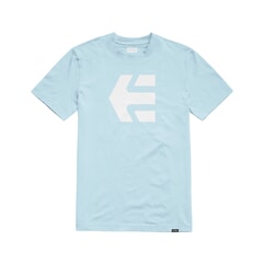 Etnies Icon Short Sleeve T-Shirt in Light Blue