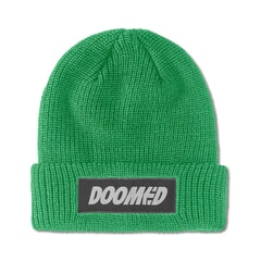 Etnies Patched Beanie in Lime