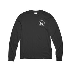Etnies Since 1986 Long Sleeve T-Shirt in Black/White