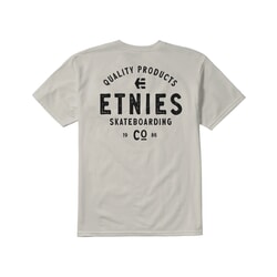Etnies Skate Co Short Sleeve T-Shirt in Natural