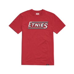 Etnies Tread Short Sleeve T-Shirt in Red 