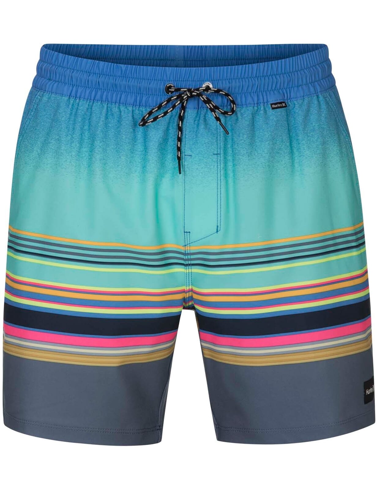 hurley elastic waist shorts