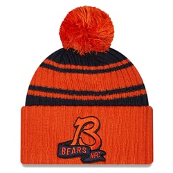 New Era Chicago Bears Sideline Sport Knit Bobble Hat