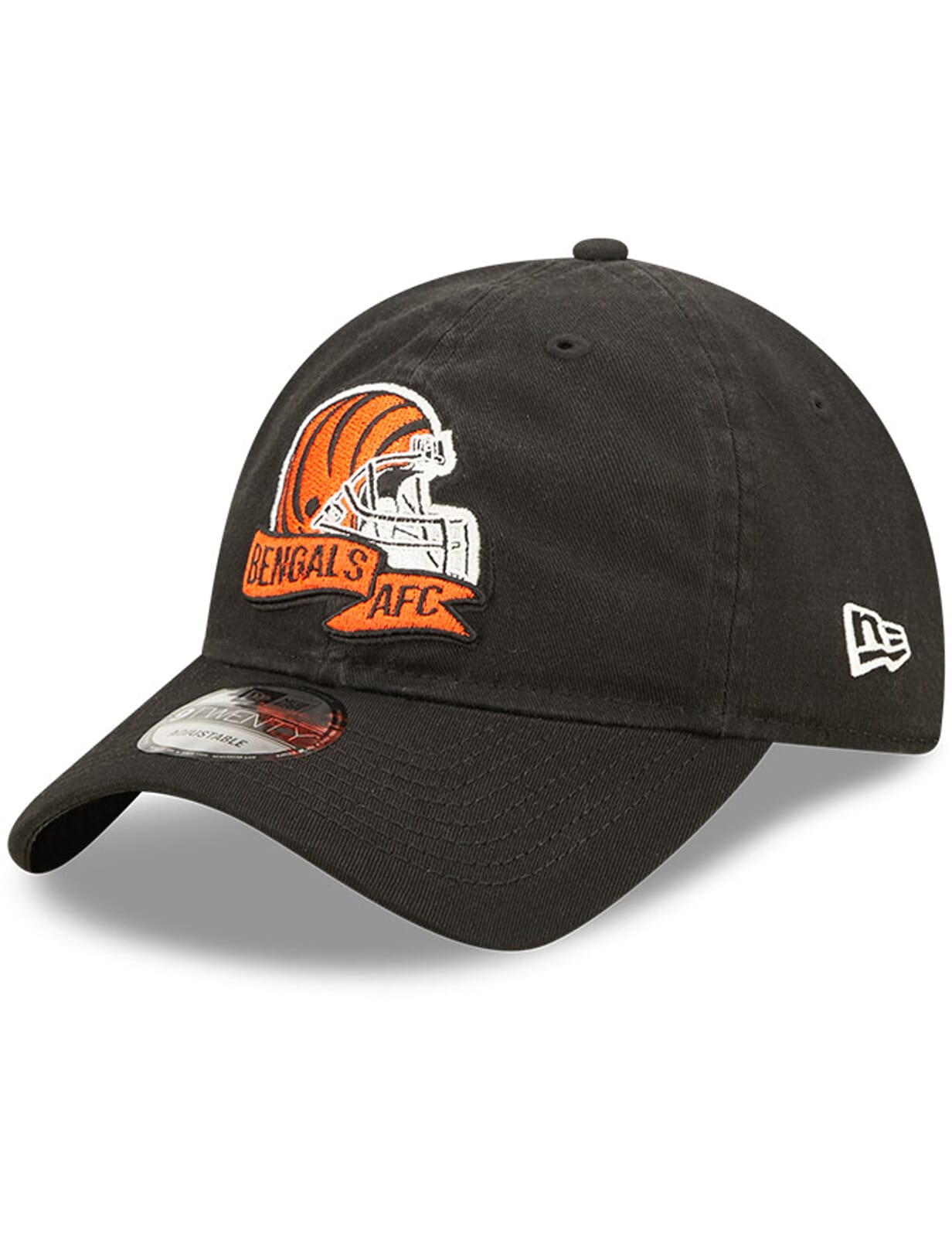 New Era Cincinnati Bengals Sideline 9TWENTY Curved Peak Cap