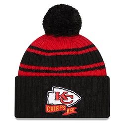 New Era Kansas City Chiefs Sideline Sport Knit Bobble Hat