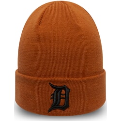 New Era Detroit Tigers MLB League Essential Cuff Knit Beanie in Cardinal/Black