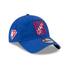 New Era Los Angeles Clippers Draft 9TWENTY Curved Peak Cap in Offical Team Colour