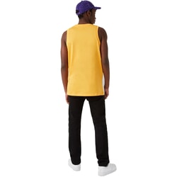 New Era Los Angeles Lakers NBA Oil Slick Sleeveless T-Shirt in White