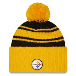 New Era Pittsburgh Steelers NFL Sideline Sport Knit Bobble Hat