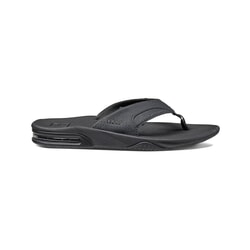 Reef Fanning Sandals in All Black