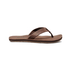 Reef Draftsmen Leather Sandals in Chocolate