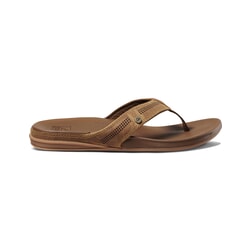Reef Cushion Lux Leather Sandals in Toffee