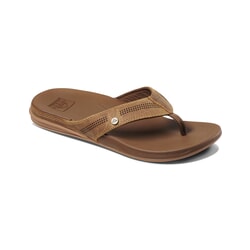 Reef Cushion Lux Leather Sandals Toffee men