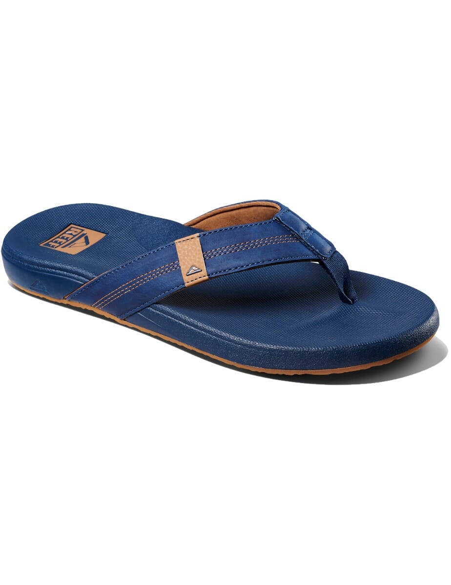 Reef Cushion Phantom Sandals in Navy Tan