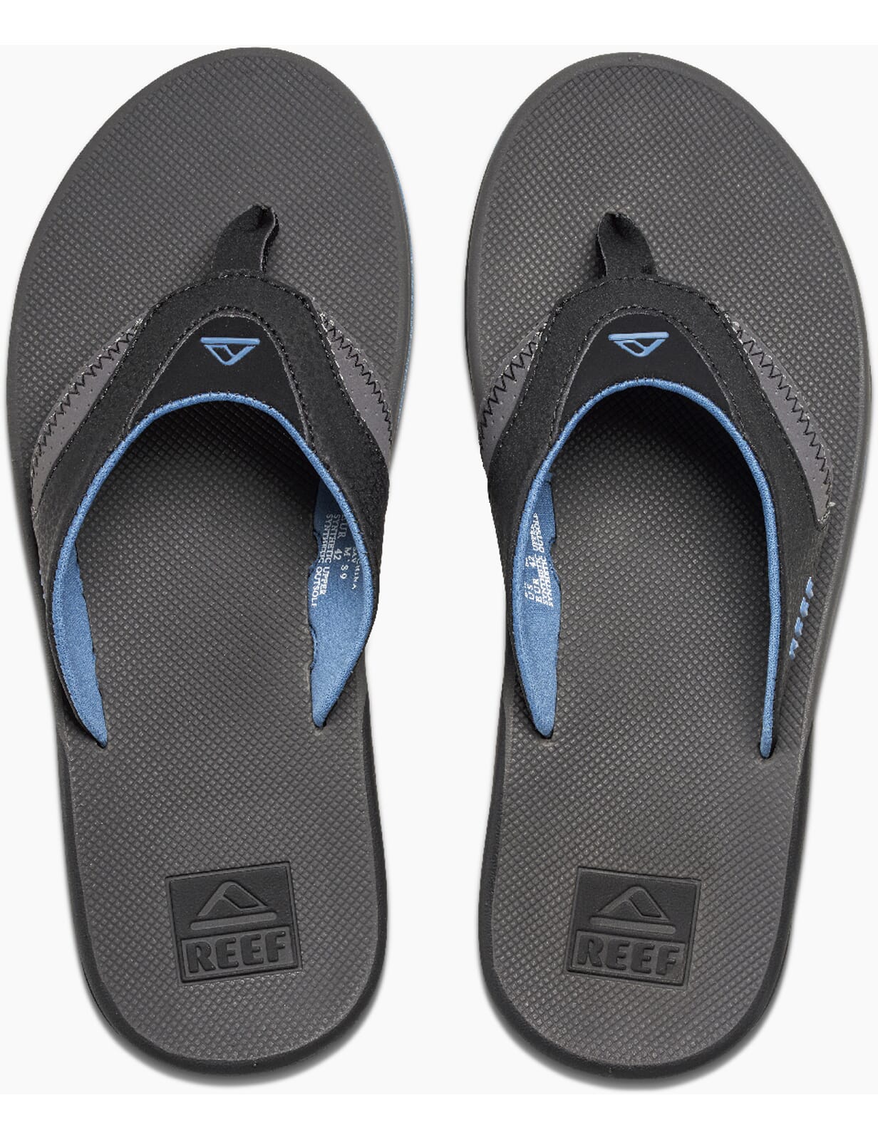 reef fanning flip flops size 12