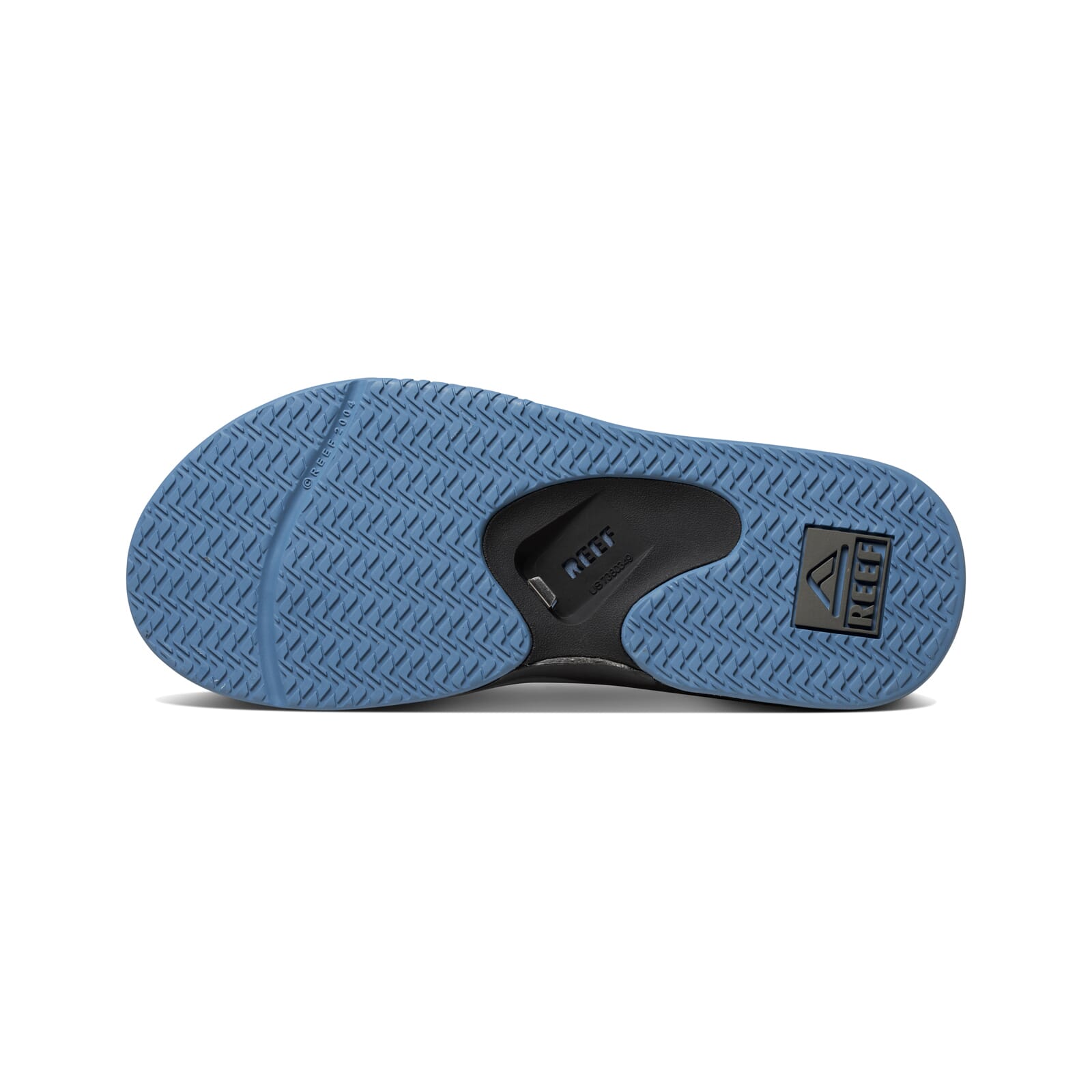 Reef Fanning Sandals in Grey Light Blue