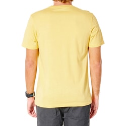Rip Curl Big Mumma Icon Short Sleeve T-Shirt in Retro Yellow