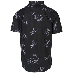 Rip Curl Busy Surf Day Short Sleeve Shirt in Black