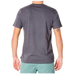 Rip Curl Drifter Short Sleeve T-Shirt in Washed Black