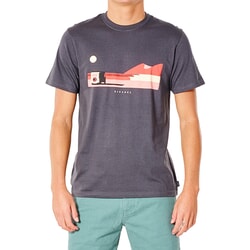 Rip Curl Drifter Short Sleeve T-Shirt in Washed Black