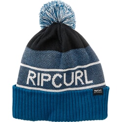 Rip Curl Eco Tall Bobble Hat in Navy 