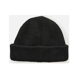 Rip Curl Fade Out Icon Shallow Beanie in Black