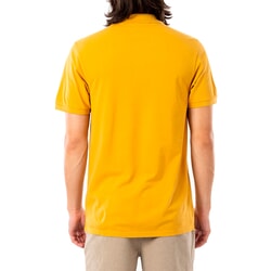 Rip Curl Faded Short Sleeve Polo Shirt in Mustard