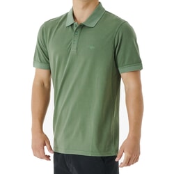 Rip Curl Faded Short Sleeve Polo Shirt in Jade
