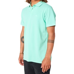 Rip Curl Faded Short Sleeve Polo Shirt in Yucca