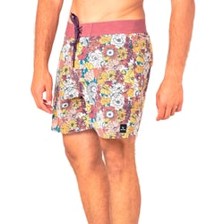 Rip Curl Mirage Retro Bloomfield Boardshorts in Washed Red