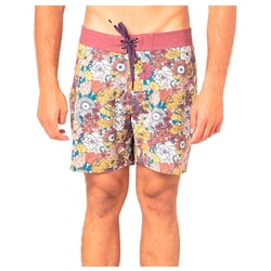 Rip Curl Mirage Retro Bloomfield Boardshorts in Washed Red