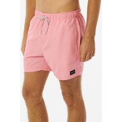 Rip Curl Offset Volley Elasticated Boardshorts in Pink