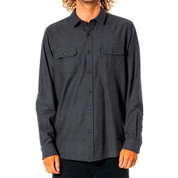 Rip Curl Ourtime Long Sleeve Shirt in Black