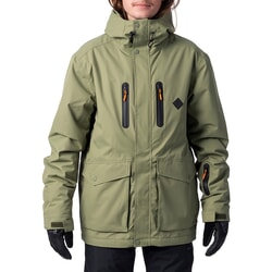 Rip Curl Palmer Snow Jacket in Loden Green