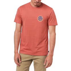 Rip Curl Passage Short Sleeve T-Shirt in Dusty Mushroom